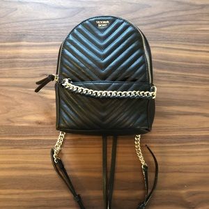 Like New Victoria’s Secret Faux Leather Backpack